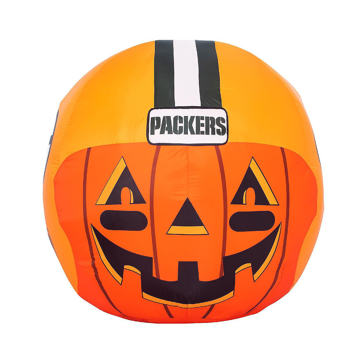 NFL Green Bay Packers Inflatable Jack O' Helmet, 4 ft Tall, Orange 5 NFL Green Bay Packers Inflatable Jack O' Helmet, 4 ft Tall, Orange - Image 3