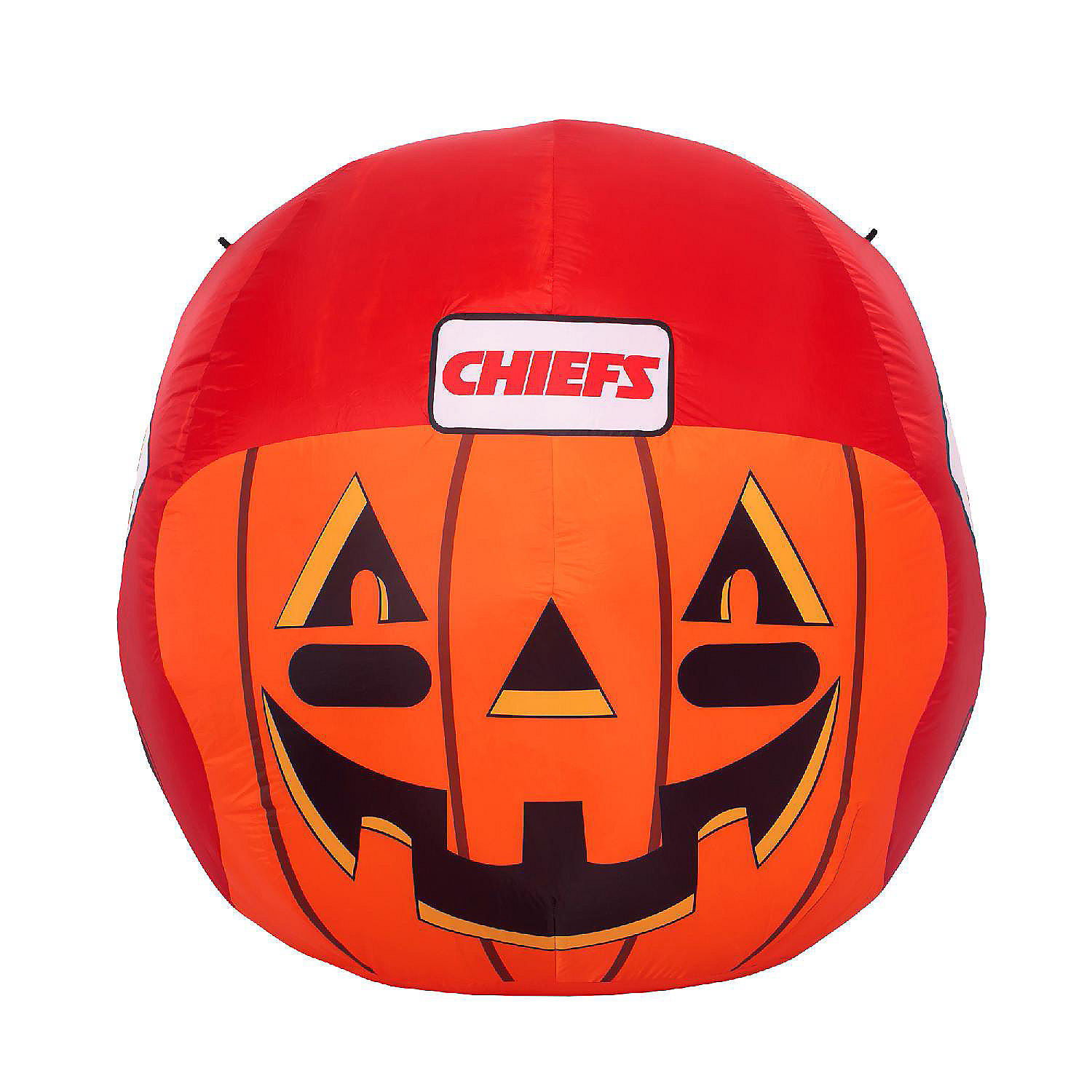 NFL Kansas City Chiefs Inflatable Jack O' Helmet, 4 ft Tall, Orange 5 NFL Kansas City Chiefs Inflatable Jack O' Helmet, 4 ft Tall, Orange - Image 3
