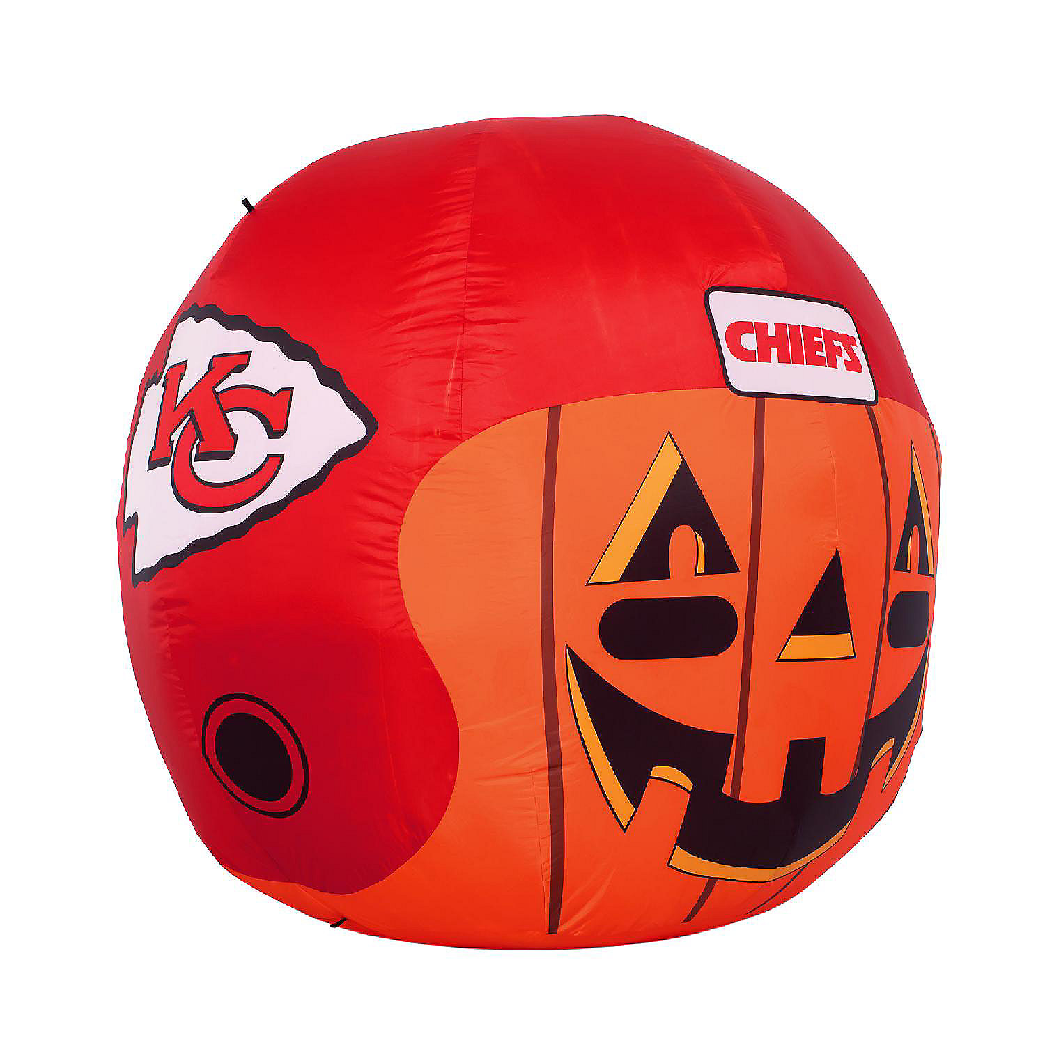 NFL Kansas City Chiefs Inflatable Jack O' Helmet, 4 ft Tall, Orange 3 NFL Kansas City Chiefs Inflatable Jack O' Helmet, 4 ft Tall, Orange