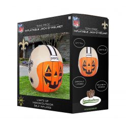 NFL New Orleans Saints Inflatable Jack O' Helmet, 4 ft Tall, Orange -Halloween Costumes Halloween Party Supplies🎃 Sales nfl new orleans saints inflatable jack o helmet 4 ft tall orange14246310 a01NOWA