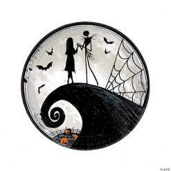 Nightmare Before Christmas Paper Dinner Plates - 8 Ct.