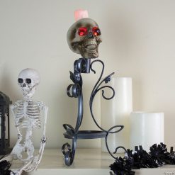 Northlight 16" Gothic Flameless Skull Halloween Candle Holder 9 Northlight 16" Gothic Flameless Skull Halloween Candle Holder -Halloween Costumes Halloween Party Supplies🎃 Sales northlight 16 gothic flameless skull halloween candle holder14111645 a03