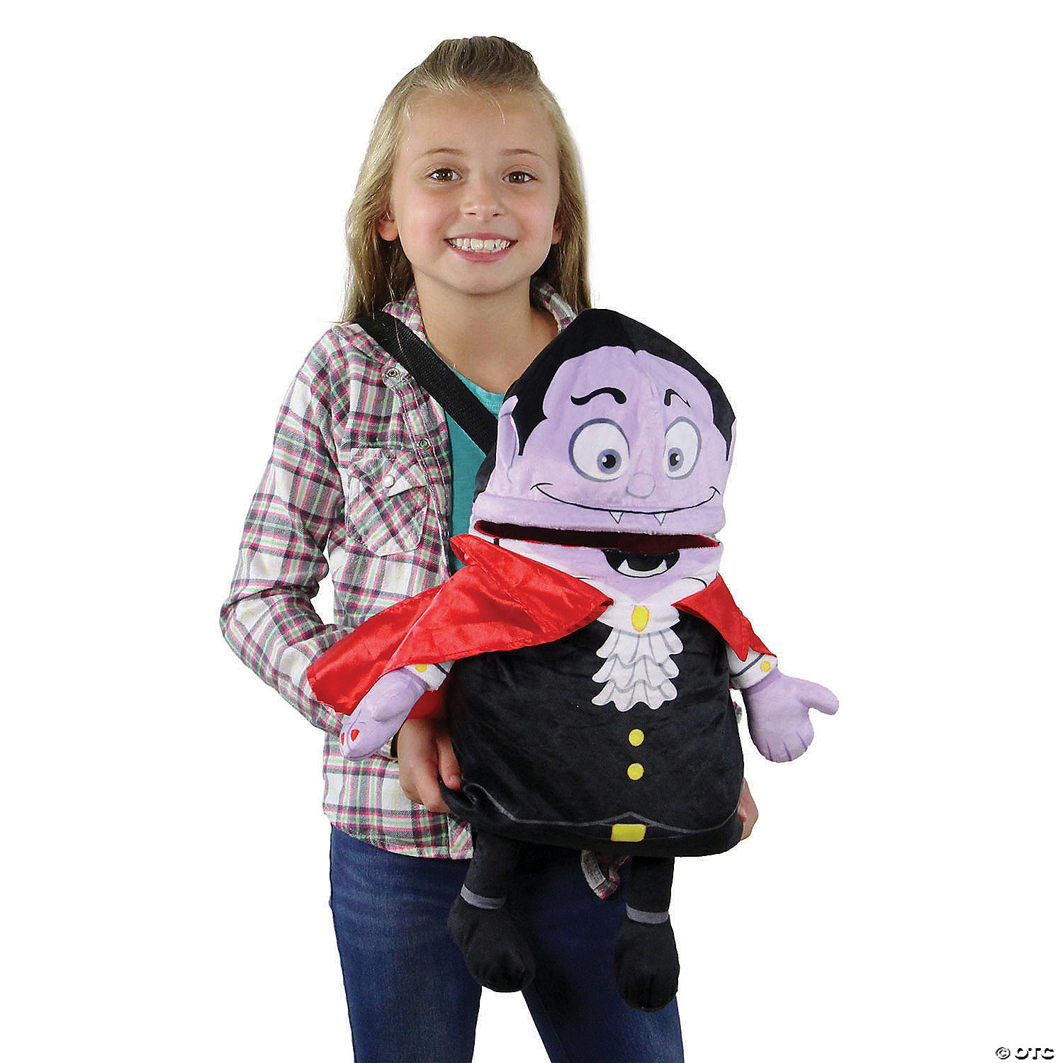 Northlight 21" Black and Red Vampire Unisex Child Trick or Treat Halloween Bag Costume Accessory 5 Northlight 21" Black and Red Vampire Unisex Child Trick or Treat Halloween Bag Costume Accessory - Image 3