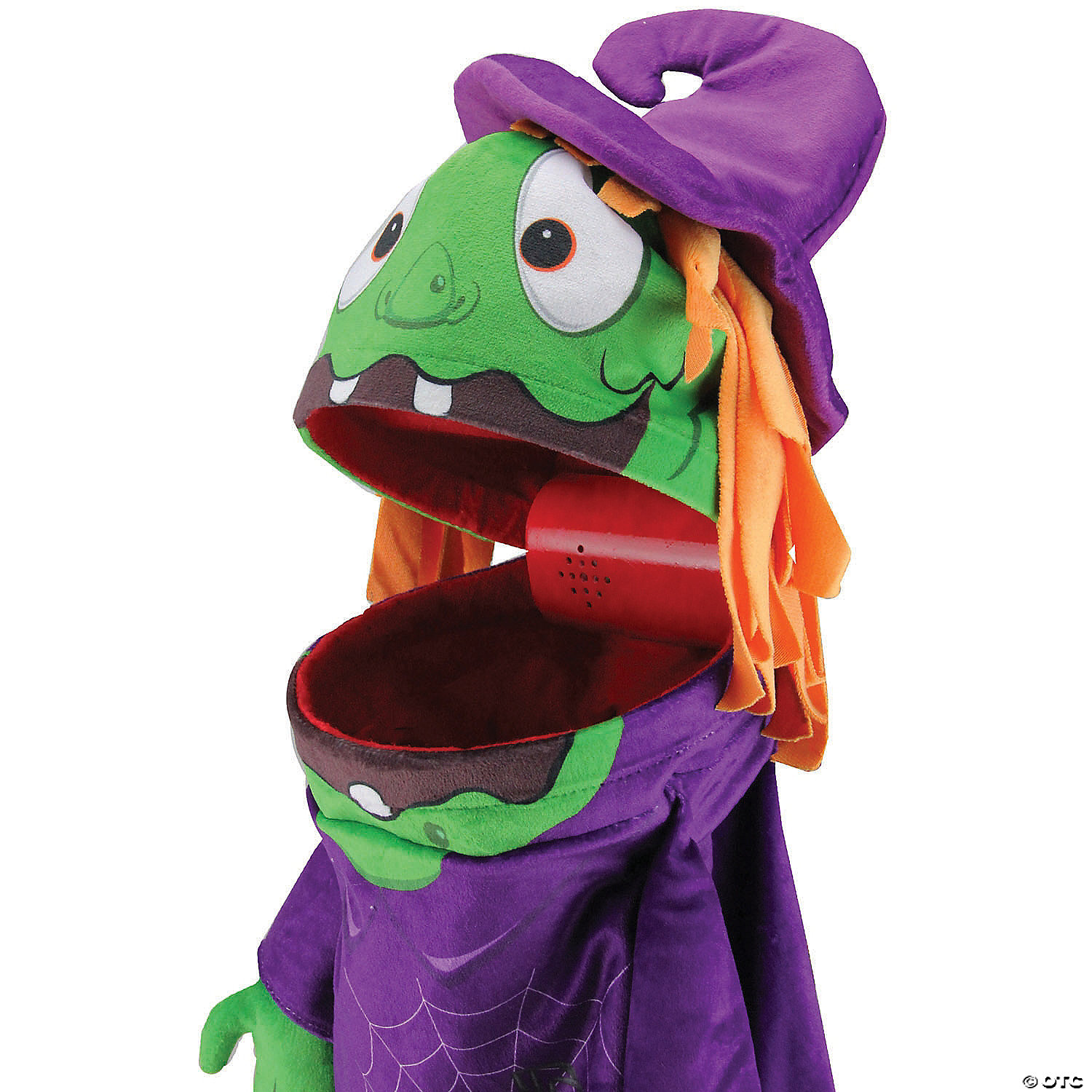 Northlight 23" Purple and Green Witch Unisex Child Trick or Treat Halloween Bag Costume Accessory 5 Northlight 23" Purple and Green Witch Unisex Child Trick or Treat Halloween Bag Costume Accessory - Image 4