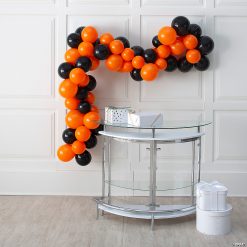 Solid Color & Black Latex Balloon Garland Kit - 291 Pc.
