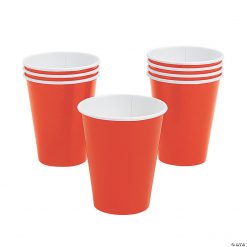 Solid Color Paper Cups - 24 Ct.