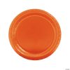 Round Paper Dinner Plates - 24 Ct. -Halloween Costumes Halloween Party Supplies🎃 Sales orange paper dinner plates 24 ct 70 1072