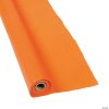 Plastic Tablecloth Roll 1 Plastic Tablecloth Roll -Halloween Costumes Halloween Party Supplies🎃 Sales orange plastic tablecloth roll70 2283
