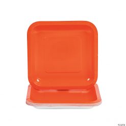Square Paper Dessert Plates - 18 Ct.