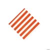 Orange Striped Beverage Napkins 2 Orange Striped Beverage Napkins -Halloween Costumes Halloween Party Supplies🎃 Sales orange striped beverage napkins3 4855