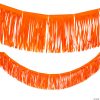 Tissue Fringe Garland 2 Tissue Fringe Garland -Halloween Costumes Halloween Party Supplies🎃 Sales orange tissue fringe garland13964242