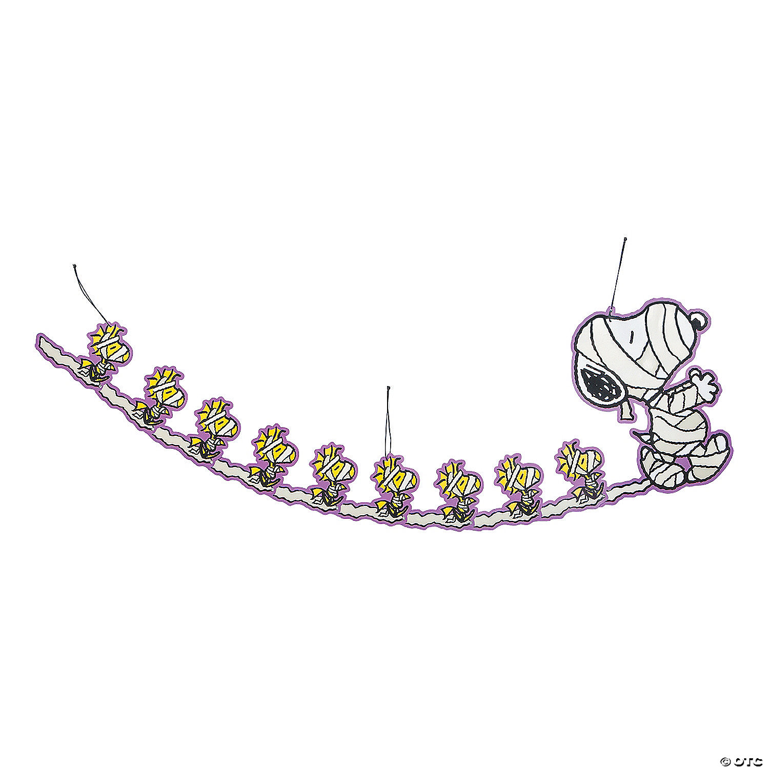 Peanuts® Garland Halloween Décor 3 Peanuts® Garland Halloween Décor