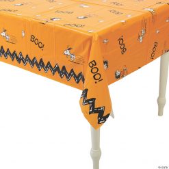 Peanuts® Halloween Plastic Tablecloth