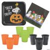 Peanuts® Halloween Tableware Kit for 50 Guests 1 Peanuts® Halloween Tableware Kit for 50 Guests -Halloween Costumes Halloween Party Supplies🎃 Sales peanuts sup sup halloween tableware kit for 50 guests13982507