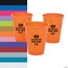 Personalized Halloween Jack-O'-Lantern Solid Color Plastic Cups - 40 Pc. 2 Personalized Halloween Jack-O'-Lantern Solid Color Plastic Cups - 40 Pc. -Halloween Costumes Halloween Party Supplies🎃 Sales personalized halloween jack o lantern solid color plastic cups 40 pc 13966956
