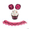 Pink & Black Halloween Cupcake Wrappers with Picks - 100 Pc. -Halloween Costumes Halloween Party Supplies🎃 Sales pink and black halloween cupcake wrappers with picks 100 pc 13606639