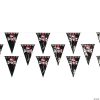 Pirate Plastic Pennant Banner -Halloween Costumes Halloween Party Supplies🎃 Sales pirate plastic pennant banner3 537a