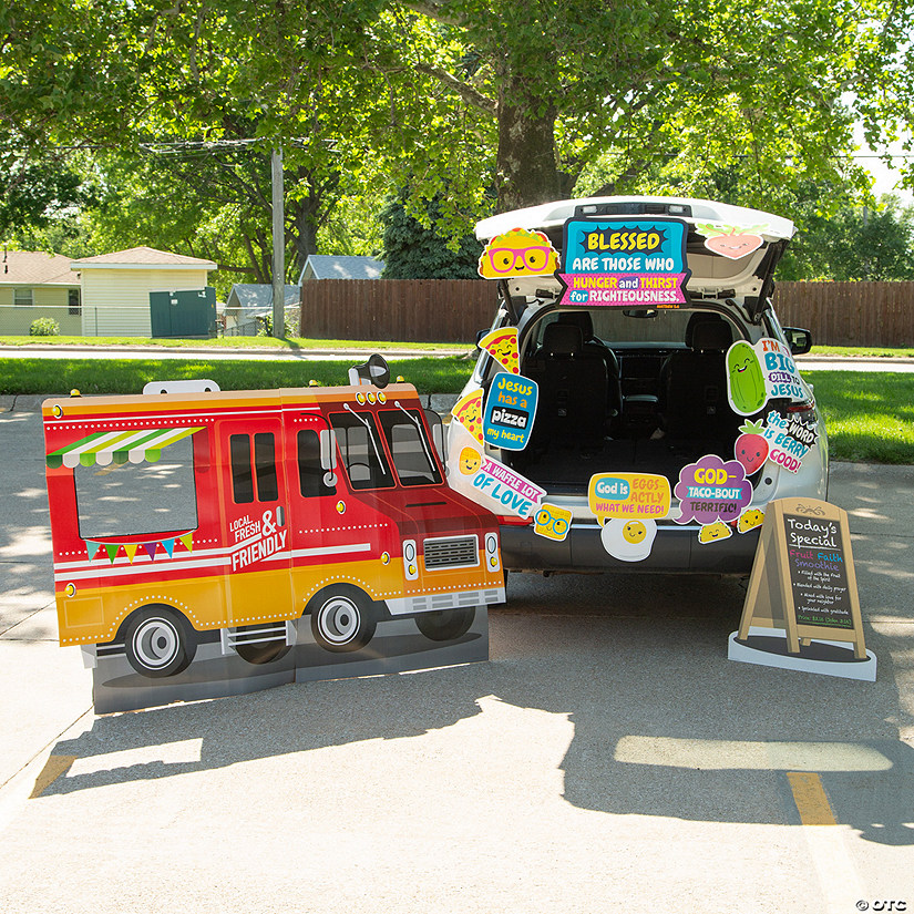 Religious Food Truck Trunk-or-Treat Decorating Kit - 33 Pc. 3 Religious Food Truck Trunk-or-Treat Decorating Kit - 33 Pc.