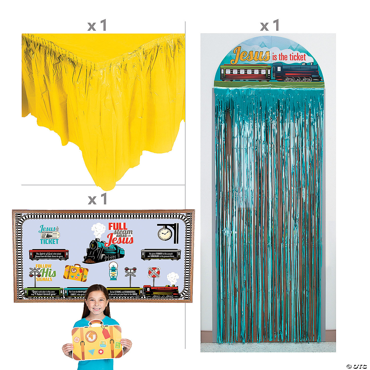 Religious Railroad Trunk-or-Treat Decorating Kit - 3 Pc. 4 Religious Railroad Trunk-or-Treat Decorating Kit - 3 Pc. - Image 2