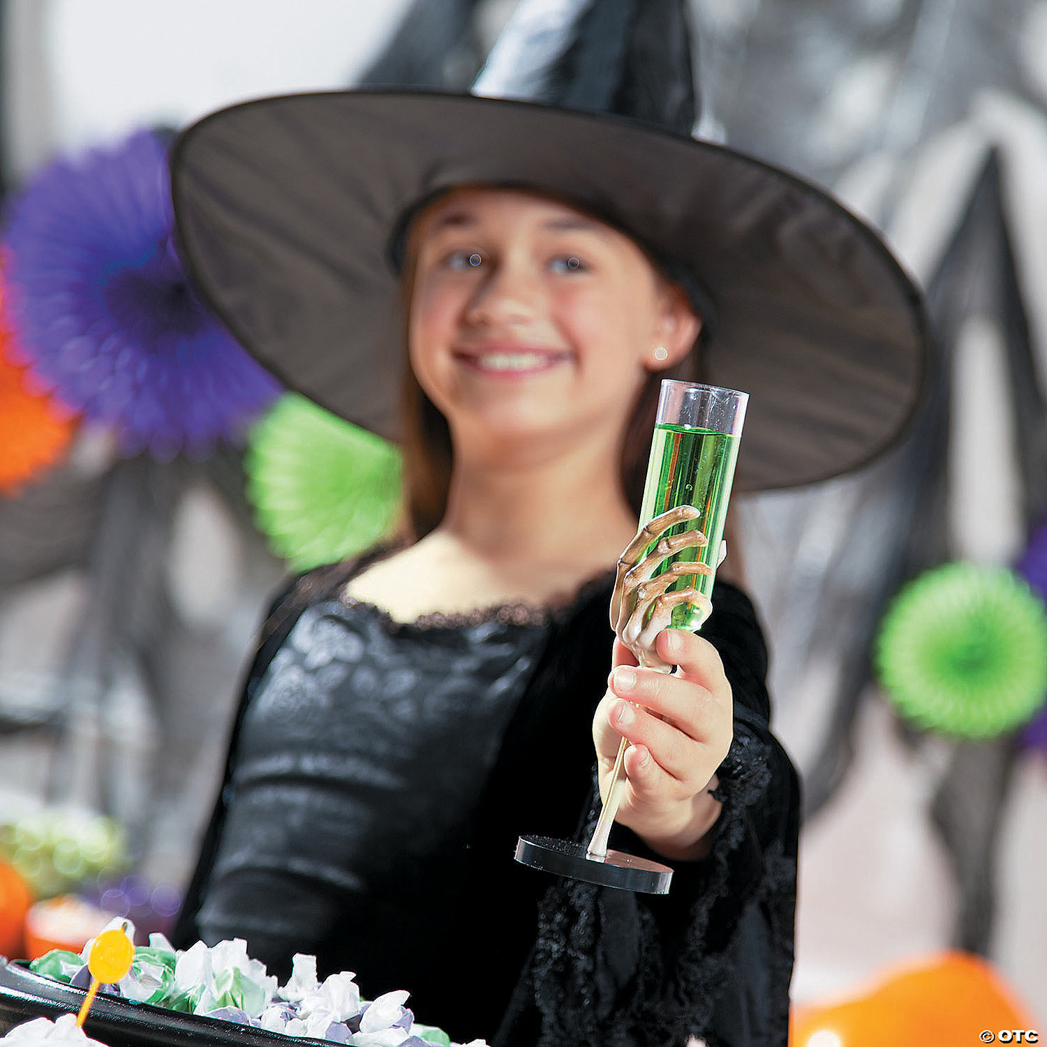 Skeleton Hand Plastic Cups - 12 Ct. 5 Skeleton Hand Plastic Cups - 12 Ct. - Image 3