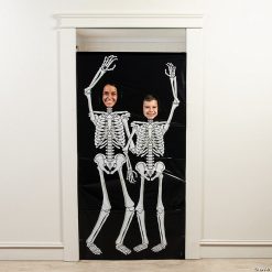 Skeleton Photo Door Banner Halloween Decoration