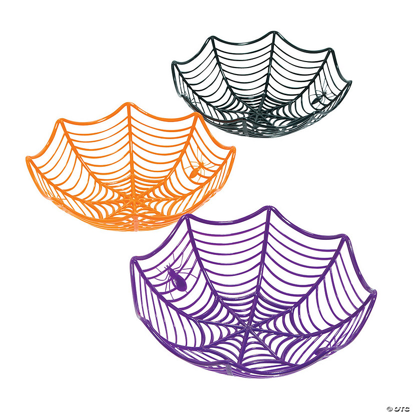 Spider Web Baskets - 3 Pc. 3 Spider Web Baskets - 3 Pc.