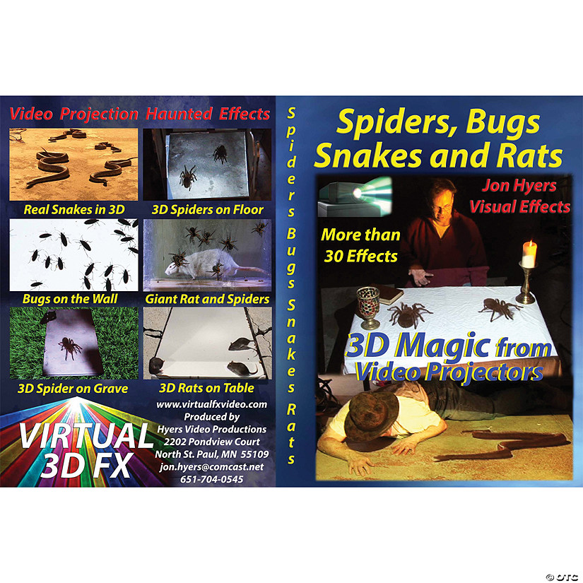 Spiders Snakes And Bats DVD 3 Spiders Snakes And Bats DVD