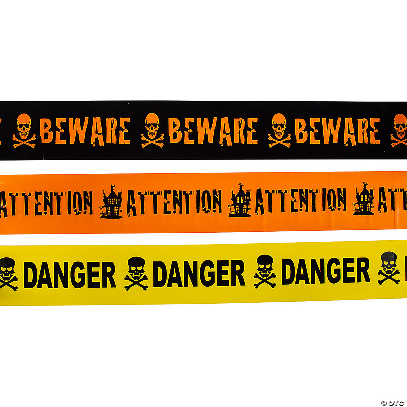 Spooky Caution Party Tape 3 Spooky Caution Party Tape