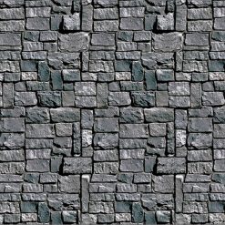 Stone Wall Plastic Backdrop