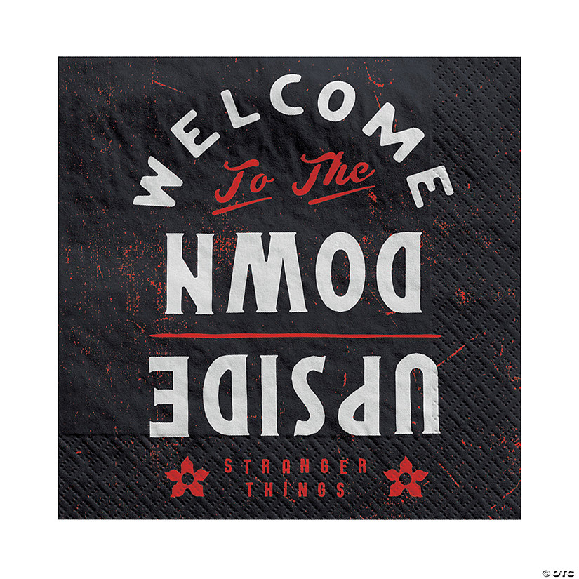 Stranger Things™ The Upside Down Luncheon Napkins - 16 Pc. 3 Stranger Things™ The Upside Down Luncheon Napkins - 16 Pc.