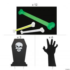 Value Zombie Graveyard Kit - 21 Pc. -Halloween Costumes Halloween Party Supplies🎃 Sales value zombie graveyard kit 21 pc 13981441 a01