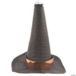 Witch Hat Hanging Paper Lanterns - 3 Pc.