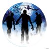 Zombie Party Paper Dessert Plates - 8 Ct. -Halloween Costumes Halloween Party Supplies🎃 Sales zombie party paper dessert plates 8 ct fm79137