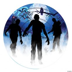 Zombie Party Paper Dessert Plates - 8 Ct.