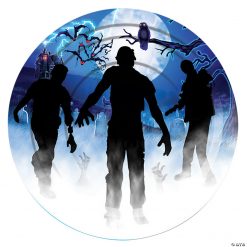 Zombie Party Paper Dessert Plates - 8 Ct.