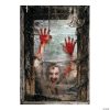 Zombie Window Backdrop Halloween Decoration - 2 Pc. -Halloween Costumes Halloween Party Supplies🎃 Sales zombie window backdrop halloween decoration 2 pc 13657597